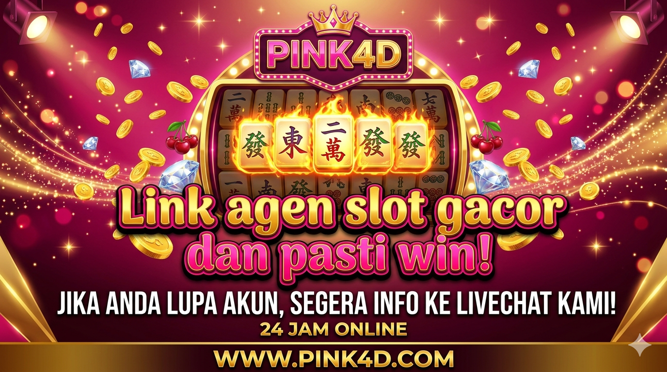 PINK4D: Situs Slot Gacor Terpercaya & Jam Hoki Main Slot Hari Ini